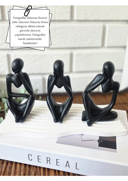 Düşünen Insan Figürleri – Modern Minimalist Düşünen Figürler Seti fiyatları