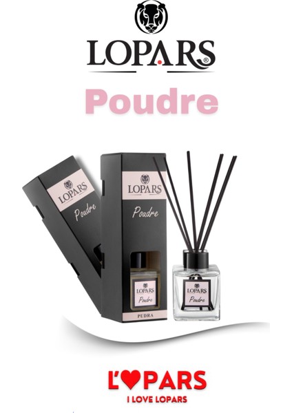 Pudra Bambu Çubuklu Oda Kokusu 100 ml