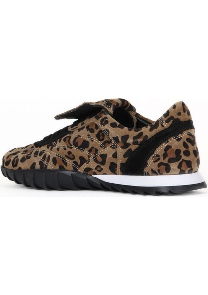 Leopar Süet Kadın Sneakers 01WE6101 01WE6101 fırsatları