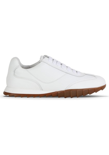 Beyaz Deri Kadın Spor Ayakkabı 01WE6100 01WE6100