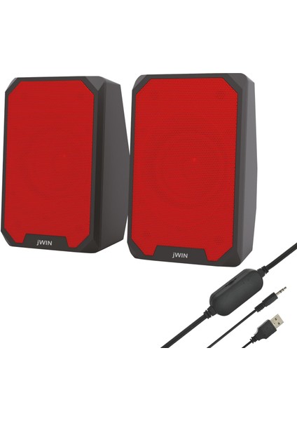 S-826 2'li USB Hoparlör