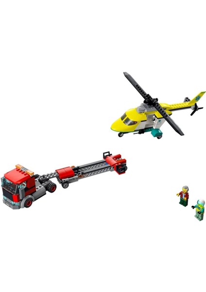 60343 Lego® City - Kurtarma Helikopteri Nakliyesi 215 Parça +5 Yaş fiyatları