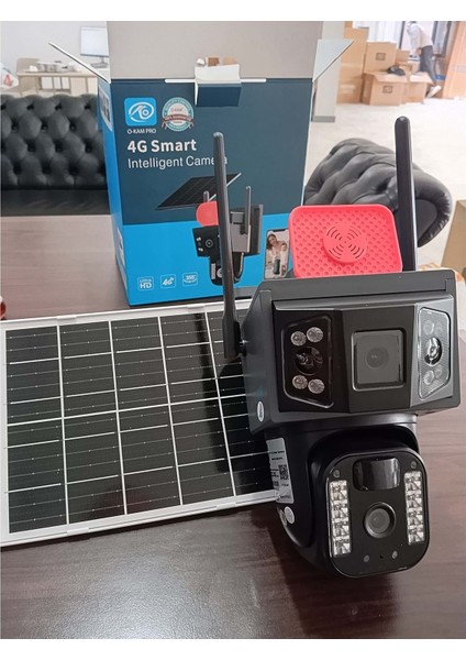 -3916 4g 6mp Dual Lens Solar Ptz Camera