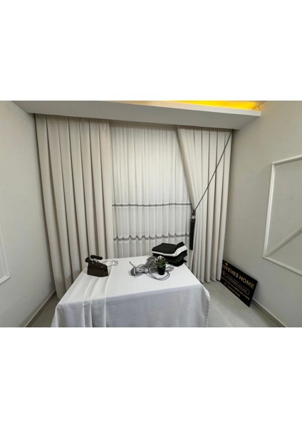 Nivemeshome Keten Trend Masa Örtüsü Krem Apm fırsatları