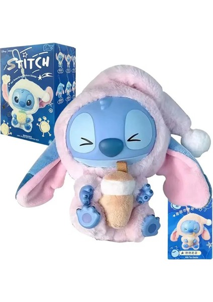 Sürpriz Anahtarlık Yeni Nesil Labubu Model Stitch Anahtarlık Süpriz Kutusunda 15 cm