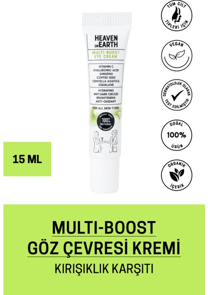 Göz Altı Torba Ve Koyu Halka Karşıtı Göz Çevresi Kremi 15 Ml