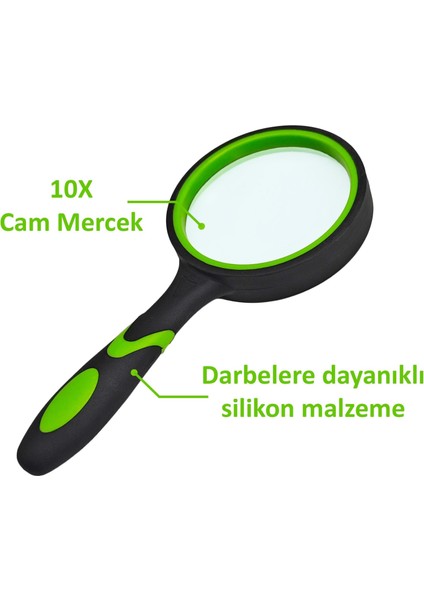 Jb-01 10X Büyüten Slikon Büyüteç modelleri