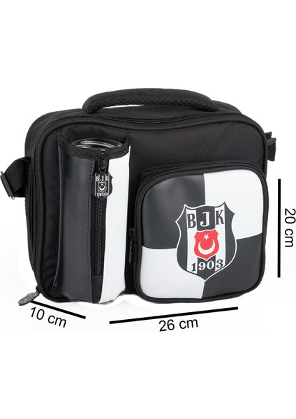 2 Bölmeli 1903 Logo Baskılı Suni Deri Anaokulu Çantası + Beslenme Çantası 2 Li Set indirimleri