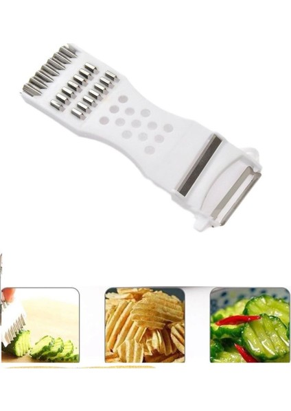 Rende Soyacak 5 Fonksiyonlu Sebze Meyve Soyucu Patates Havuç Salatalık Zencefil Doğrayıcı fırsatları