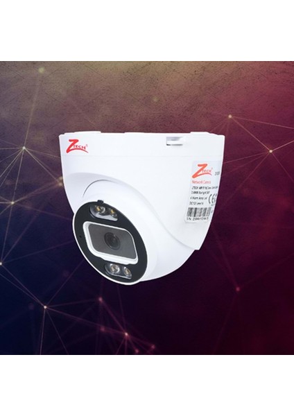 2.8mm Ztech ZR-2024-WARM 2mp Ahd Plastik Kasa Dome Kamera (Koli Adet 50)