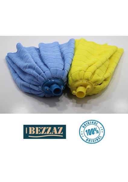 Yumuşak Mikrofiber Havlu Mop ve Bezli, Temizlik Kolaylığı Sağlar, Hijyenik Kullanım.