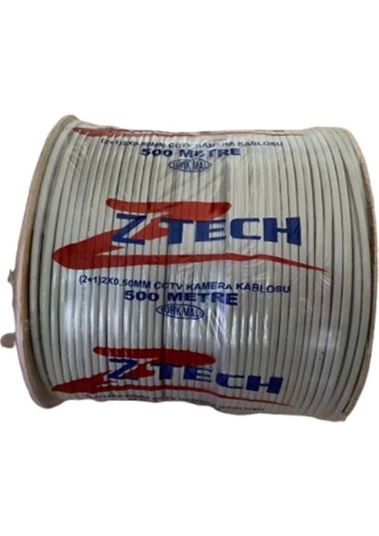 Ztech ZR-500 2+1 2*0,50 500M Cctv Kablo modelleri