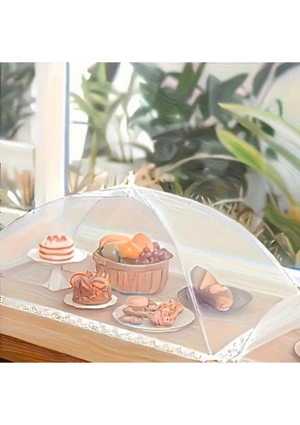 File Kumaş Yiyecek Koruma Çadırı – Pop-Up Şemsiye Kapak, Katlanabilir Böcek Geçirmez Gıda Örtüsü, Piknik, Mutfak, Balkon, Açık Hava ve Barbekü Için Şık ve Pratik Koruyucu modelleri