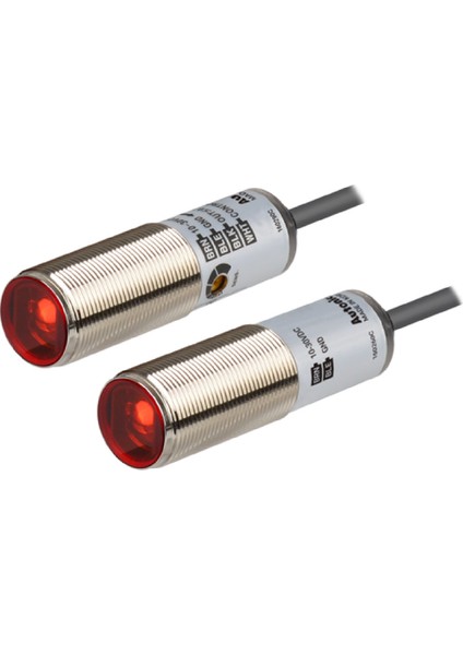 BRQM20M-TDTA-P ,M18/20MT Pnp-No/nc 4-Kablo Karşılıklı Fotosel