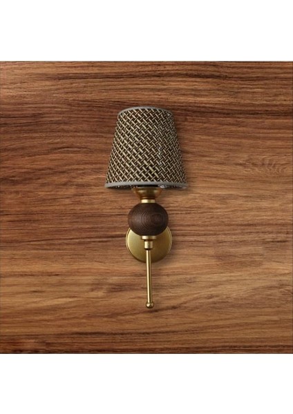 Tekli Perge Aplik Eskitme Statik Boyalı Kahverengi Rattan Şapkalı modelleri