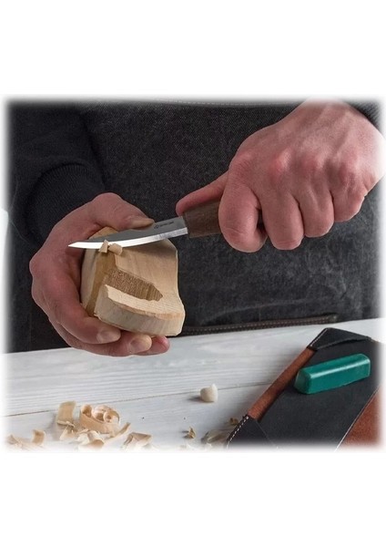 Beavercraft S14X Premium Ceviz Saplı Ahşap Kaşık Oyma Seti, 6 Parça indirimleri