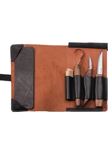 Beavercraft S13X Premium Ceviz Saplı Ahşap Kaşık Oyma Seti, 6 Parça fiyatları