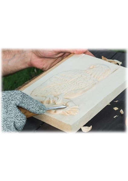 Beavercraft SC05 Avuç Içi Ahşap Oyma Iskarpela Seti, 6 Parça