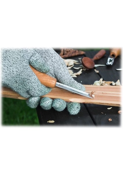 Beavercraft SC05 Avuç Içi Ahşap Oyma Iskarpela Seti, 6 Parça