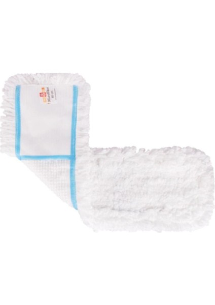 Mikrofiber Mop Yedek 50CM, Temizlik Için Uygun ve Dayanıklı Malzeme