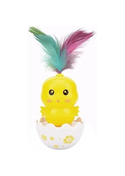 Civciv Hacı Yatmaz Kedi Oyuncak