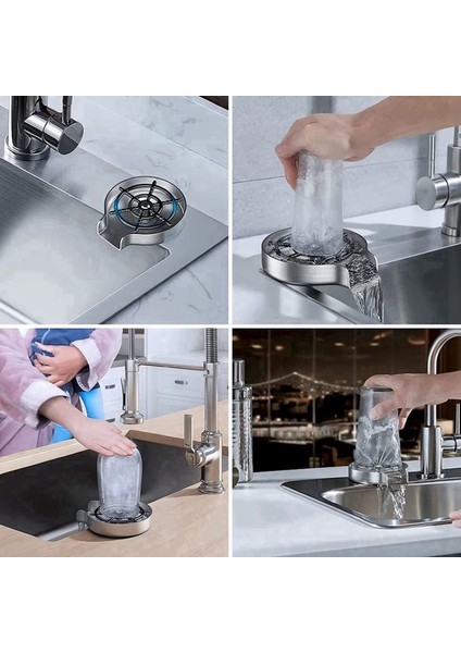 Yüksek Basınçlı Paslanmaz Çelik Bardak Yıkama Aparatı, Hızlı Bardak Durulayıcı fiyatları