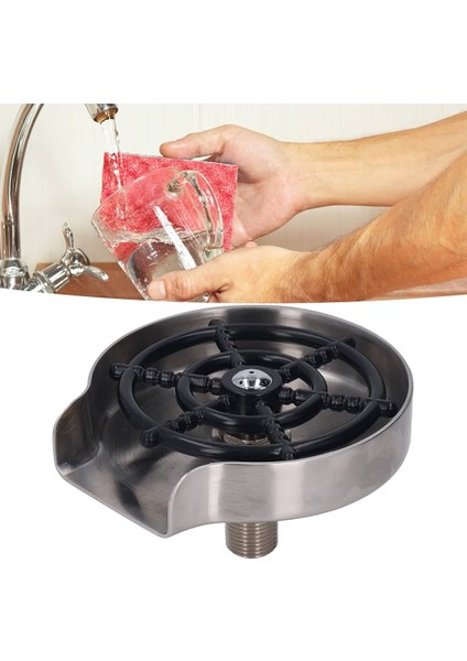 Yüksek Basınçlı Paslanmaz Çelik Bardak Yıkama Aparatı, Hızlı Bardak Durulayıcı modelleri