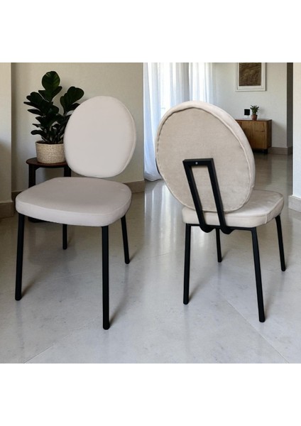 4 Kişilik Çam Mutfak Masa Sandalye Takımı 120 x 70 cm (Bej-Siyah Iskelet) fiyatları