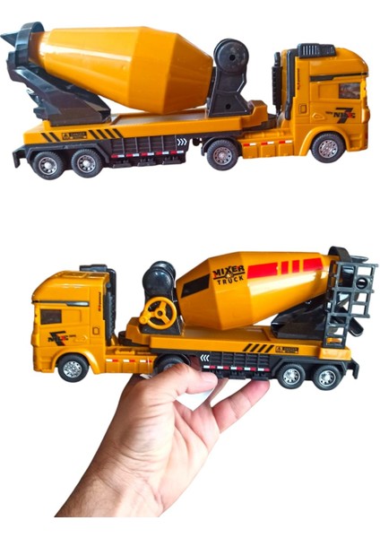 Sürtmeli Oyuncak Beton Mikseri - 26 cm