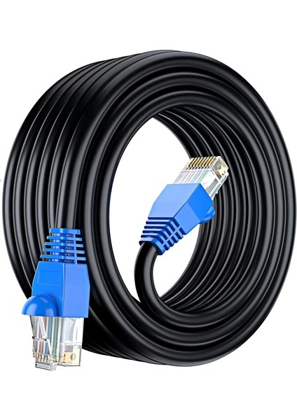 (80 Metre) Dış Ortam Cat6 Internet Kablosu High Speed 2 Kat Dış Mekan 23AWG Bakır Tel fiyatları