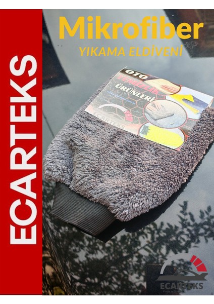 3'lü Mikrofiber Oto Yıkama Seti Kurulama Bezi (600) Gsm - Cam Bezi - Oto Eldiven modelleri