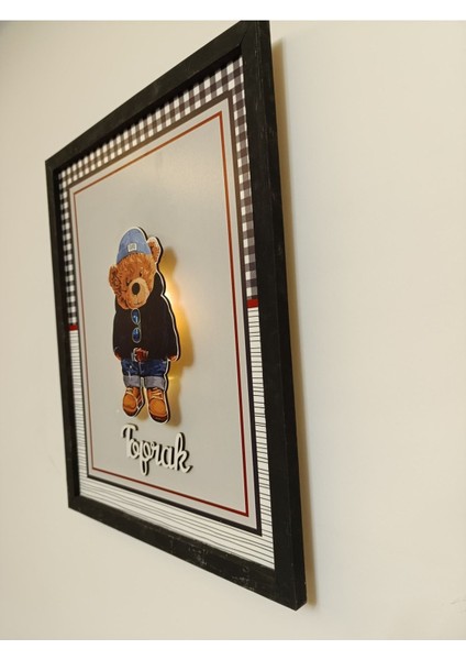 LED Işıklı Yeni Doğan Tablosu | Isme Özel Bebek Çocuk Hediyesi | Doğum Günü Hediyesi | Ahşap Tablo fiyatları