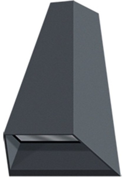 Ct 7063 Malta Ledli Duvar Armatür 2x3 W Siyah Kasa Günışığı 3200K