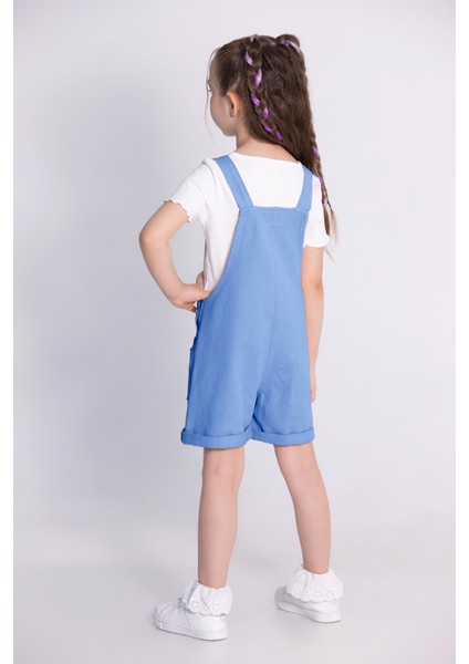 Kız Çocuk Gabardin Şortlu Tulum fiyatları