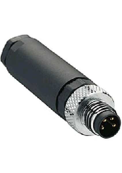 M8PG-4K ,m8/4-Pin Düz Erkek Soket