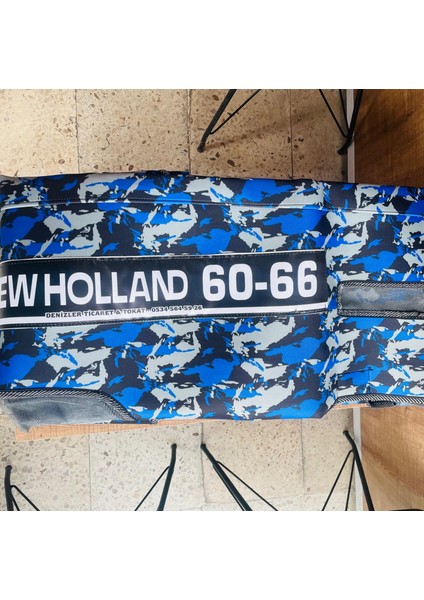 New Holland 6066 S Kabinli Yeni Model Uyumlu Özel Su Geçirmez Traktör Brandası modelleri