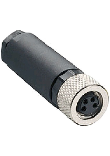 M8PG-4A ,m8/4-Pin Düz Dişi Soket