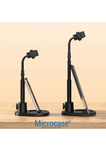 ZR895 Yükseklik Ayarlı Ayarlanabilir Teleskopik Masaüstü Telefon Tutucu - AL5068 modelleri