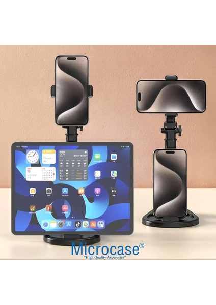 ZR895 Yükseklik Ayarlı Ayarlanabilir Teleskopik Masaüstü Telefon Tutucu - AL5068 indirimleri