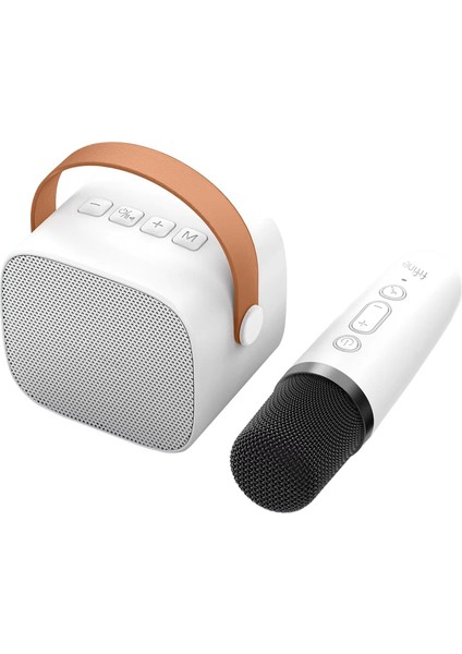 BK-320 Mikrofonlu Bluetooth Hoparlör - Beyaz fırsatları