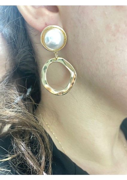 Incili Halka Çelik Küpe fiyatları