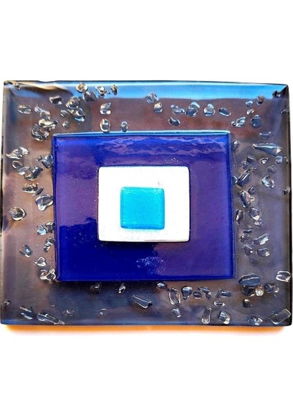 Şeffaf Koku Önleyici Cam Gider Kapağı, 10X10 Cm, Banyo ve Tuvalet Için Dekoratif Süs