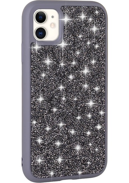 Shining Serisi Apple iPhone 11 Gri Kapak