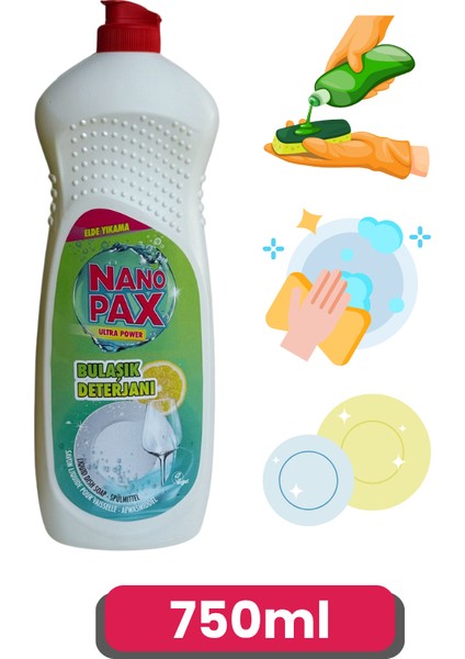 Sıvı Bulaşık Deterjanı - Elde Yıkama 5 x 750ML fiyatları
