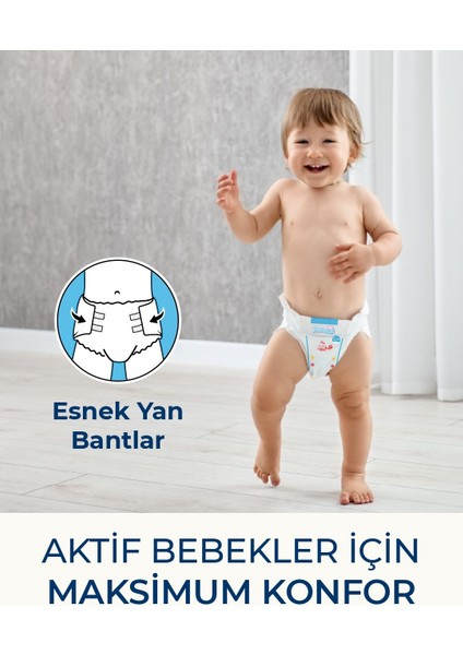 Bebek Bezi 4 Numara Maxi 120 Adet (7- 14 Kg) 2'li Jumbo Set indirimleri