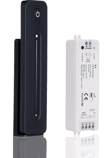 Tek Renkli LED Için, Uzaktan Kumanda ve LED Kontrol Cihazı Seti (V1 + R11)