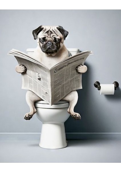Komik Wc Tuvalet Mizah Köpek Banyo Wc Duvar Dekarasyon Süsü Ölçü Seçiniz :) fiyatları