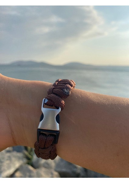 Kahverengi Paracord Bileklik 16 cm fiyatları