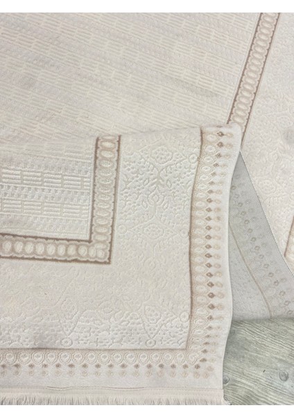 Saten , Elite Royal Vicose Saçaklı Pamuk Tabanlı Salon Oturma Odası mekan Halısı indirimleri