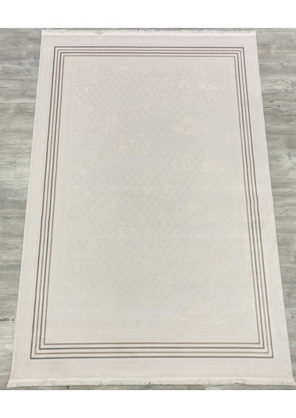 Saten , Elite Royal Vicose Saçaklı Pamuk Tabanlı Salon Oturma Odası mekan Halısı